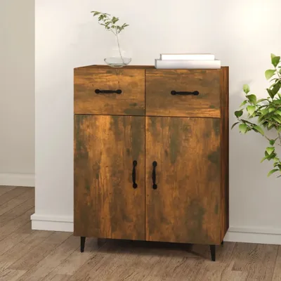 Obrázek produktu pro vidaXL Příborník kouřový dub 69,5x34x90 cm výrobek ze dřeva