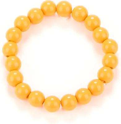 Produktbild von Perlen-Armband orange - Einheitsgröße