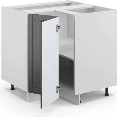 Image de Meuble d'angle Vicco Fame-Line Anthracite campagne 80.5cm , PT Anthracite, Model 46573