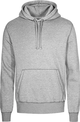Produktbild von X.O Hoodie Herren, Grau-Melange, L