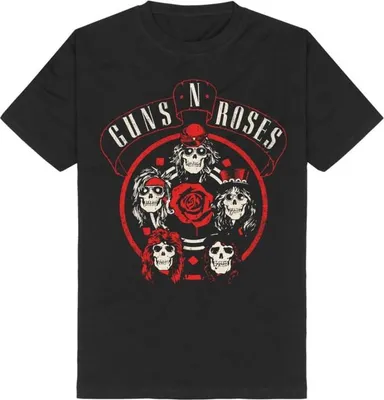 Produktbild von Guns N' Roses T-Shirt Herren Appetite Circle schwarz S