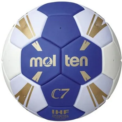 Obrázok produktu pre Molten - „C7“ hádzanárske logo PP2706 (jednotná veľkosť) (biela/modrá)