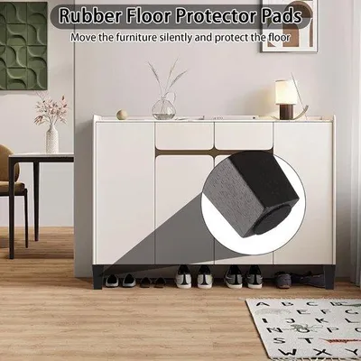 Image de Pieds de table en bois, 10 cm, pieds carrés en bois, en chêne, pour banc, meuble TV et armoire