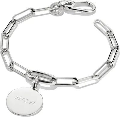 Obrázek produktu pro Thomas Sabo Charm-Armband Paperclip mit einem Connect Link Silber