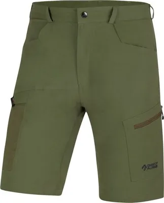 Grüne Wander-Shorts "Mordor Short" von DirectAlpine mit mehreren Taschen und robustem Material.