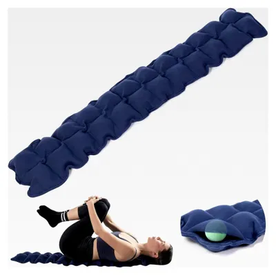 Produktbild von Rückenstrecker mit 24 Massagekugeln | Dehnungshilfe für Wirbelsäule und Nacken | Akupressurgerät | Rückenmassager