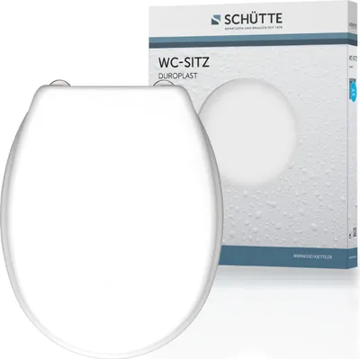 Obrázek produktu pro SCHÜTTE Duroplast WC sedátko BÍLÉ