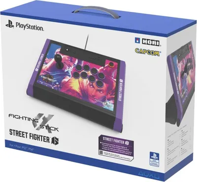 Produktbild von Hori Fighting Stick α, Kampfstab, PlayStation 5, Kabelgebunden, USB, Schwarz, 3 m