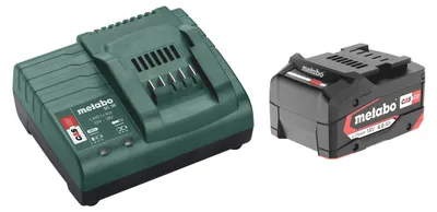 Produktbild von Metabo 685192000 Akku-Set 18V Li-Ion (4,0 Ah) , Akku und Ladegerät (685192000)
