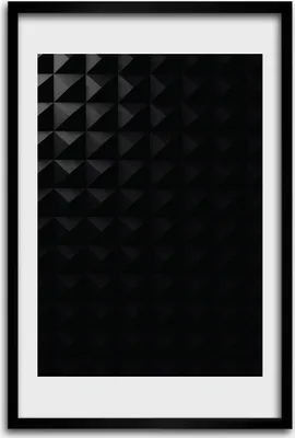 Produktbild von Bild - Bilderrahmen - 40 cm x 60 cm - MDF - Rahmen - Wandkunst - Abstraktion Hintergrund