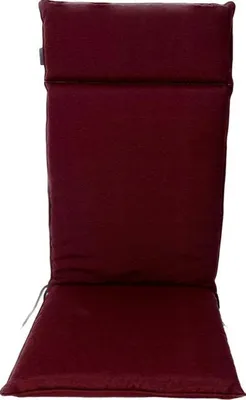 Produktbild von Madison Tuinstoelkussen hohe Rückenlehne 50x120 cm Panama bordeaux, wasserabweisend, 7 cm dick