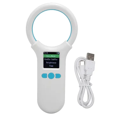 Obrázok produktu pre Čítačka mikročipov pre domáce zvieratá, USB, 1,44" TFT LCD, 134,2 kHz, 125 kHz, EMID FDX B, skener identifikačných čipov pre ošípané, psy, mačky