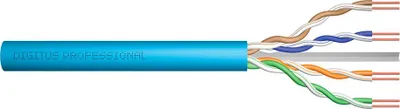 Obrázek produktu pro Digitus DK-1616-A-VH-1, 100 m, Cat6a, U/UTP (UTP), Modrá