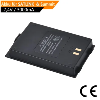 Produktbild von ORSEM Ersatz Akku für SATLINK WS6916 & Summit SM505HD Satfinder 3000 mAh Akkupack