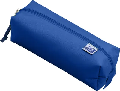 Produktbild von Oxford Schlamper-Etui Polyester rechteckig groß blau