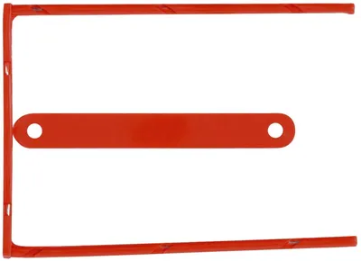 Produktbild von Q-CONNECT - Archivordner D-Clip, Karton à 100 Stück, rot