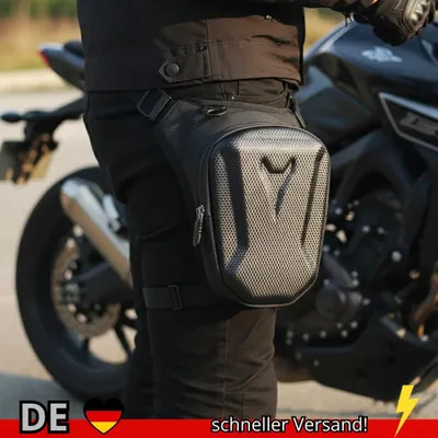Produktbild von Motorrad-Beintasche Wasserdichte Hüfttasche Crossbody-Tasche für Biker