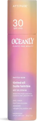 Produktbild von ATTITUDE Oceanly PHYTO-SUN Gebräunter Sonnenschutzöl mit Farbton SPF 30