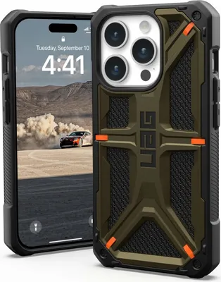Zdjęcie produktu dla Uag Monarch - Obudowa Ochronna Do Iphone 15 Pro (Kevlar Element Green)