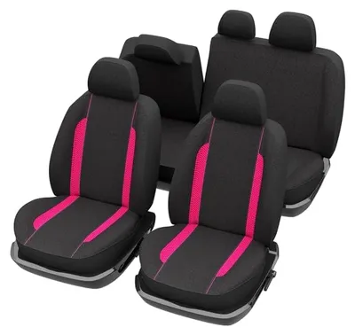 Produktbild von Universal PKW Sitzschonbezug Vorne Hinten Polyester Schwarz