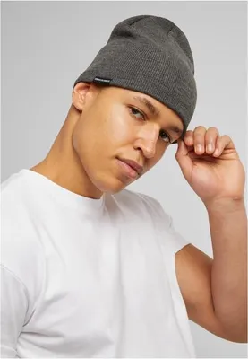 Produktbild von Urban Classics Basic Beanie Mütze Uni Einfarbig, Farbe: Charcoal