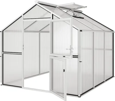 Produktbild von KGT Gewächshaus "Novum III" pressblank 8,4 m² 10 mm HKP