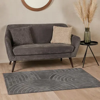 Obrázek produktu pro Milton & Oldbrook Teppich 120 x 170 cm Trani Grau