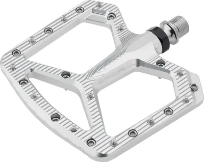 Image de Pédales Wolf Tooth Ripsaw, Plattform-Pedal, argent brut