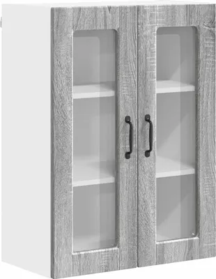 Produktbild von Geschirrspülerfront Graues Sonoma 60 x 31 x 80 cm Holzwerkstoff