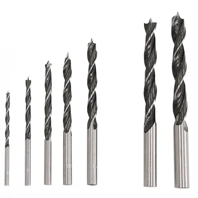 Obrázok produktu pre Sada vrtákov do dreva 8 kusov (3-10 mm) v kufríku na náradie
