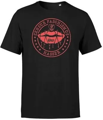 Produktbild von Philipp Burger - ZensurFH, T-Shirt Frei.Wild (black) 3XL