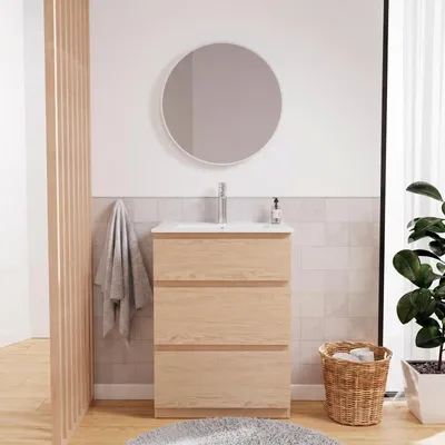 Produktbild von SORRENTO 60 cm Einzelwaschtischschrank auf Beinen