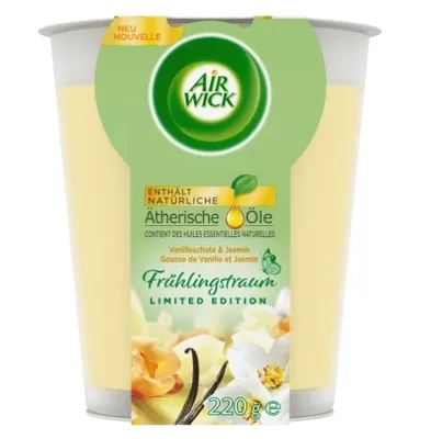 Produktbild von Air Wick Duftkerze Vanille-Jasmin, 220g
