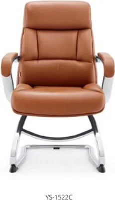 Produktbild von Kunstleder-Sessel in Beige, modernes Design, komfortabel und stilvoll
