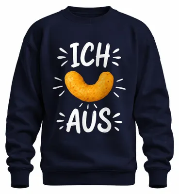 Produktbild von Ich flipp aus Erdnussflip Snack Lustiger Statement Sarkasmus Sweatshirt Pullover, Navy, M