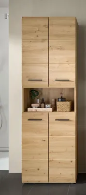 Produktbild von Hochschrank breit Ice | Artisan Oak