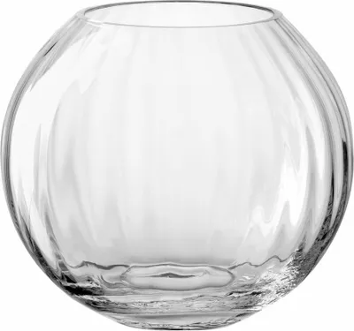 Produktbild von LEONARDO Poesia, Vase mit runder Form, Glas, Transparent, Tisch, 180 mm, 3 l
