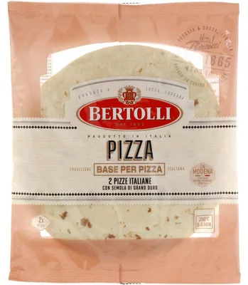 Produktbild von Bertolli Pizzabodems 280g – Frischer, knuspriger Pizzateig für hausgemachte Pizza