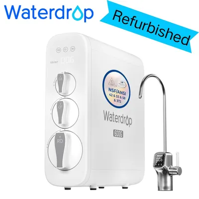 Produktbild von Waterdrop G3P600 Umkehrosmoseanlage, 600 GPD, Reduziert TDS, Tankless RO System unter Spüle,