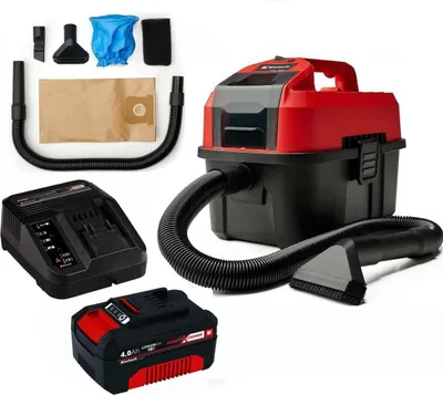 Produktbild von Einhell-Nass-Trockensauger TE-VC 18/10 Li Akku 4.0 Ah,Fugen-/Bürstendüse + Polster-/Universaldüse