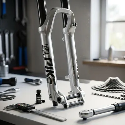 Image de Rockshox Tauchrohr Pike 27,5 15X110 Boost Silber