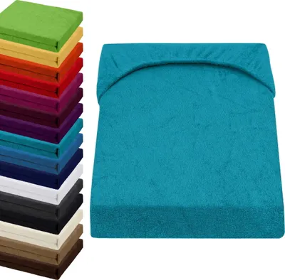 Produktbild von FROTTEE Spannbettlaken 140x200-160x200cm Spannbetttuch, Farbe: Türkis