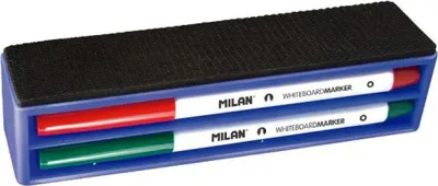 Produktbild von Milan 165894, 4 Stück(e), Schwarz, Blau, Grün, Rot, Mehrfarbig, Rund, 3,7 mm, Tinte auf Alkoholbasis