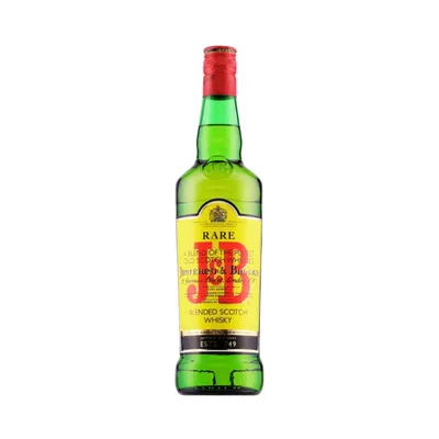 Produktbild von Justerini & Brooks J&B Rare Blended Scotch Whisky 3er Alkohol Set 0,7l – 40% Vol. Mild & Aromatisch, Speyside Whisky – Veredelter Schottischer Whiskey