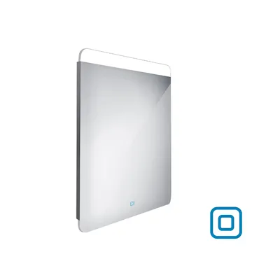 Obrázek produktu pro LED zrcadlo do koupelny s osvětlením Nimco 60 x 80 cm s dotykovým senzorem ZP 23002V