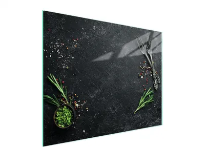Image de Planche à découper en verre 52x40 cuisine