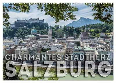 Produktbild von Charmantes Stadtherz SALZBURG (Wandkalender 2027 DIN A2 quer), CALVENDO Monatskalender