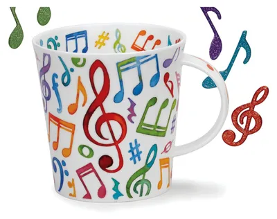 Bone China Kaffeebecher Upbeat, Lomond, 320 ml, bunt
