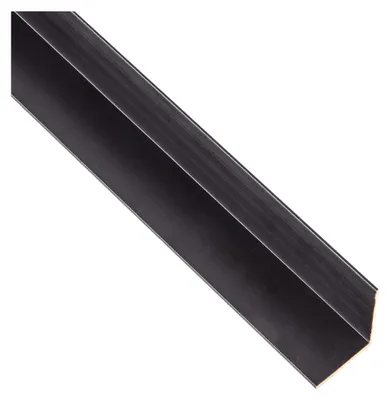 Produktbild von Winkelprofil | Aluminium, schwarz eloxiert | 1000 x 20 x 20 mm