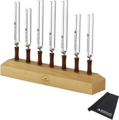 Zdjęcie produktu dla Meinl Sonic Energy tuning fork chakra set 7-częściowy ze ściereczką z mikrofibry